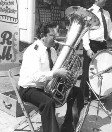 Siegfried Rupprecht auf der Kirmes