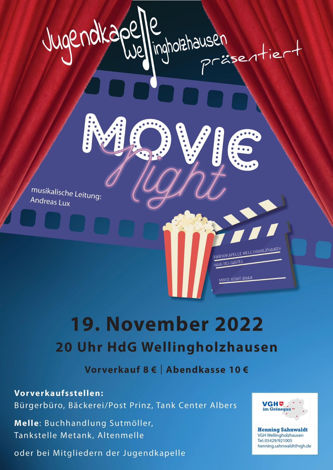 Movie Night – Jugendkapelle in Concert