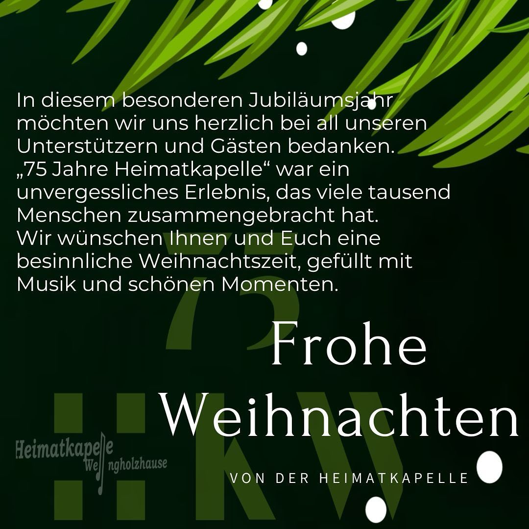 Frohe Weihnachten