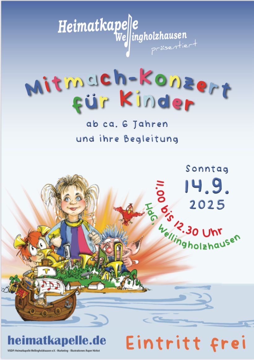 Mitmach-Konzert für Kinder!