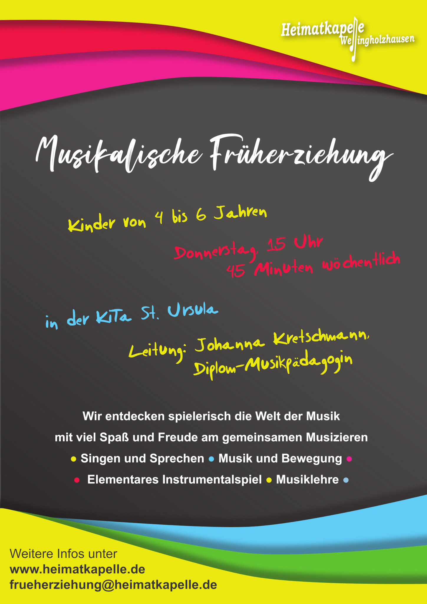 Neu: Musikalische Früherziehung