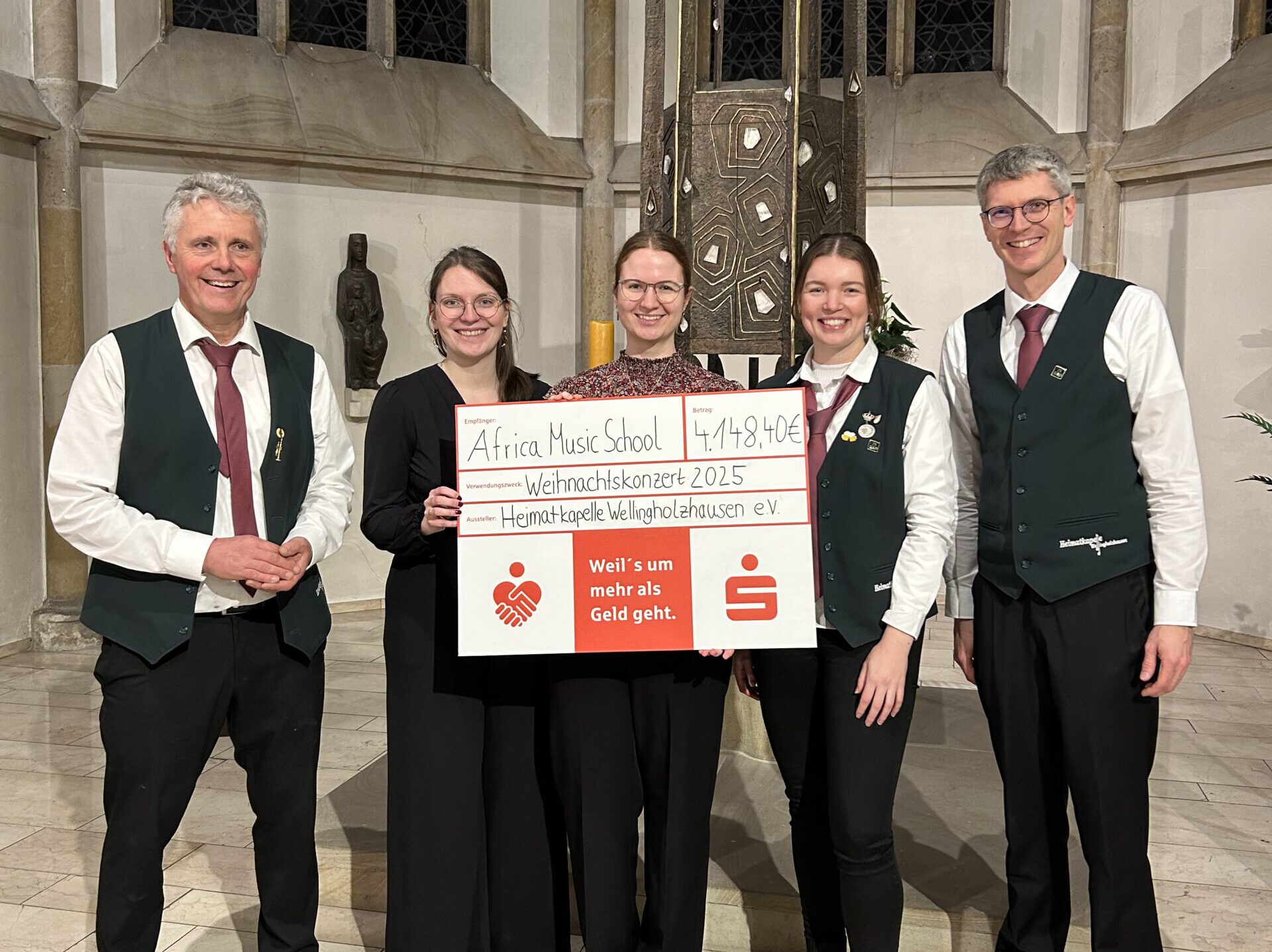 4.148 € für die Africa Music School